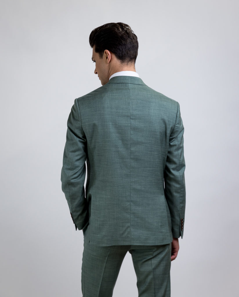Κοστούμι Σταυρωτό Πράσινο Slim Fit, ALTER EGO