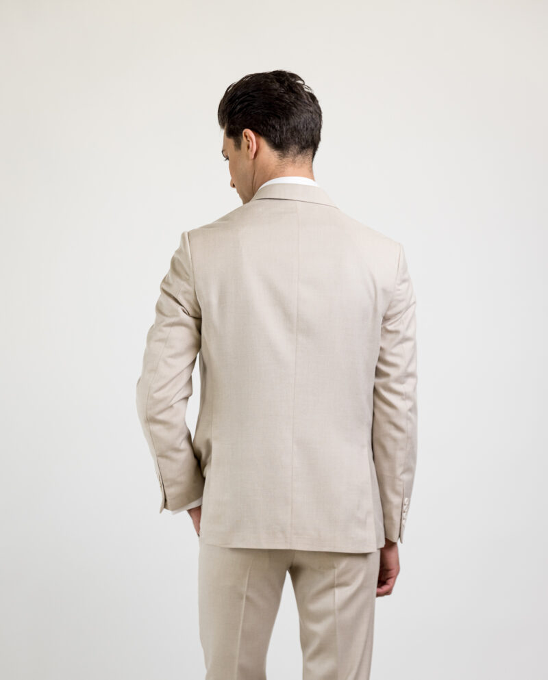 Κοστούμι Σταυρωτό Μπεζ Slim Fit, ALTER EGO