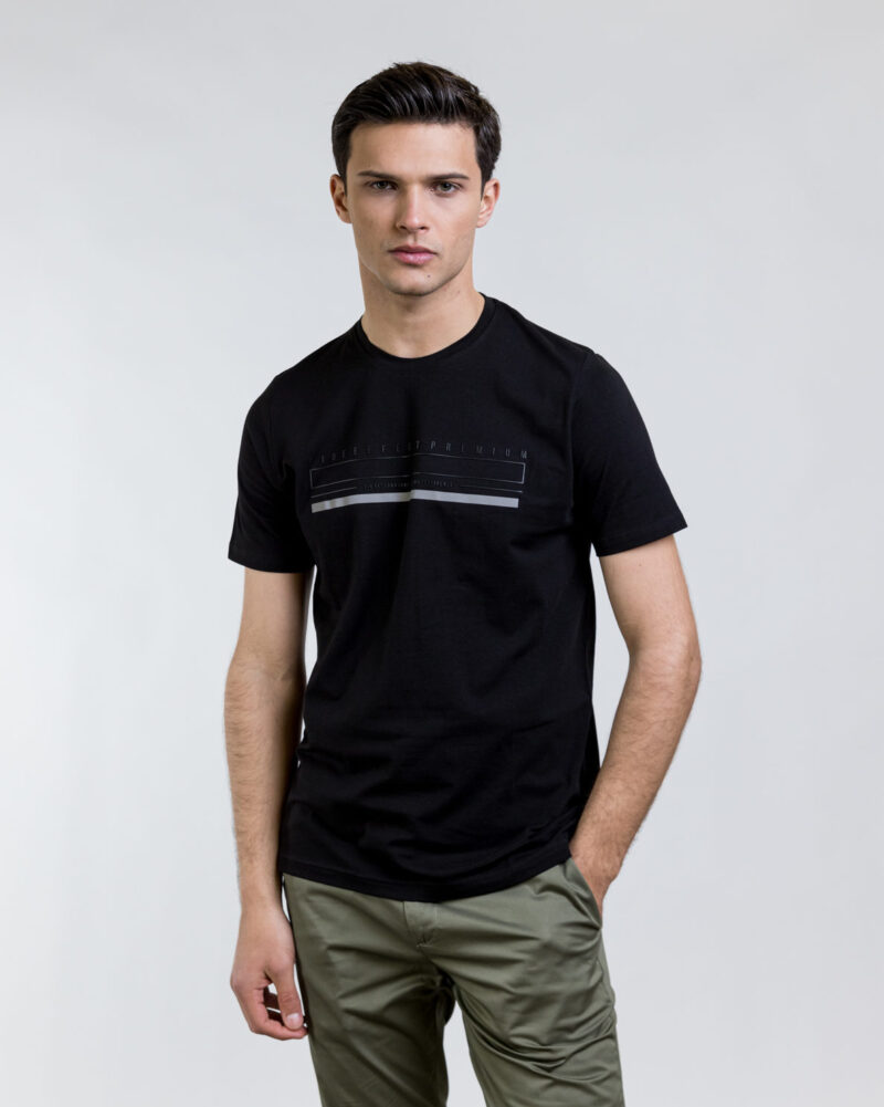 Μπλούζα Tshirt Μαύρη, SIDE EFFECT