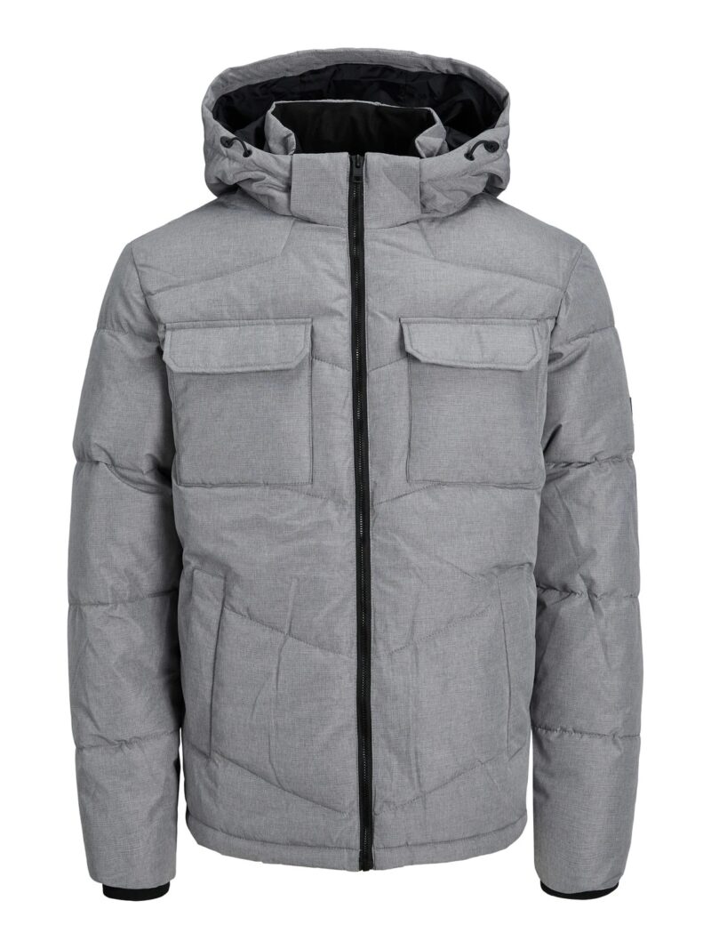 Μπουφάν Γκρί Puffer , JACK & JONES