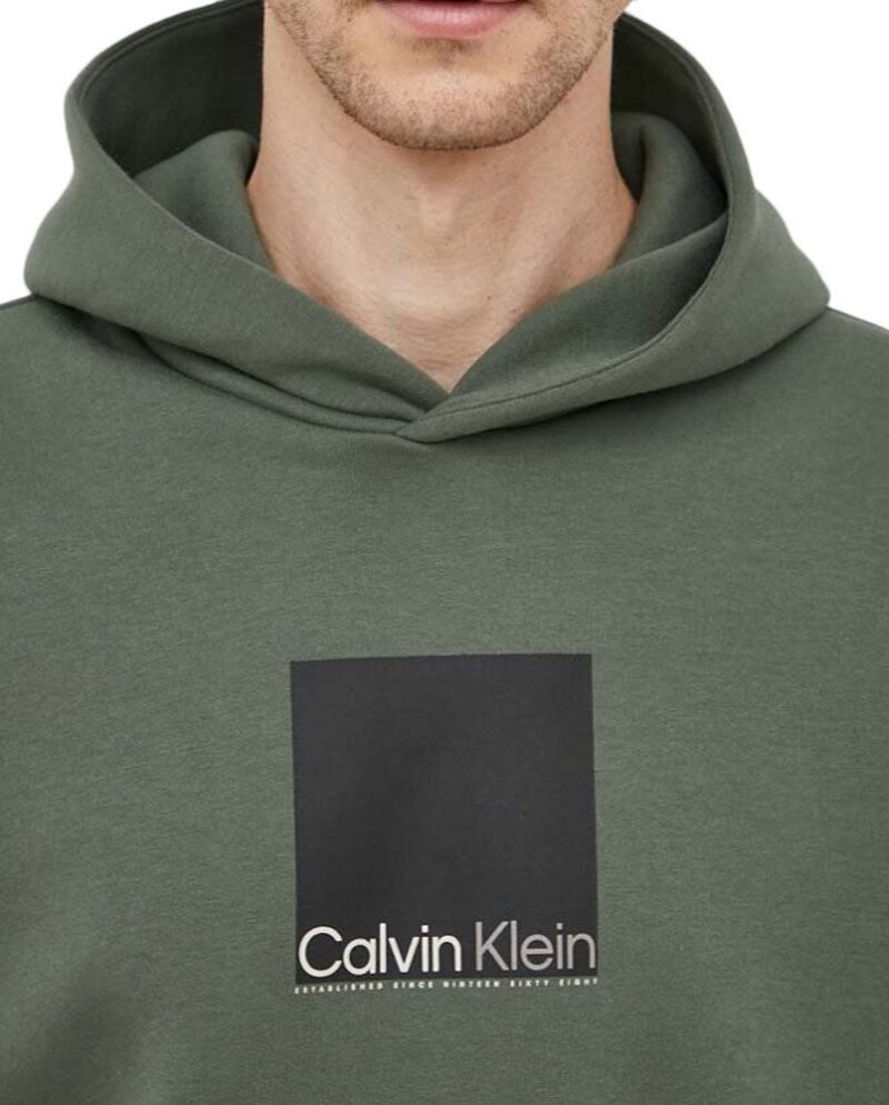 Φούτερ Χακί Με Κουκούλα, CALVIN KLEIN