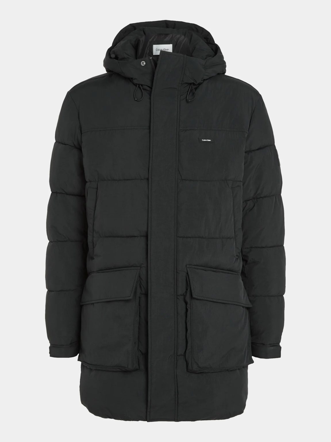 Μπουφάν Μαύρο Puffer CALVIN KLEIN