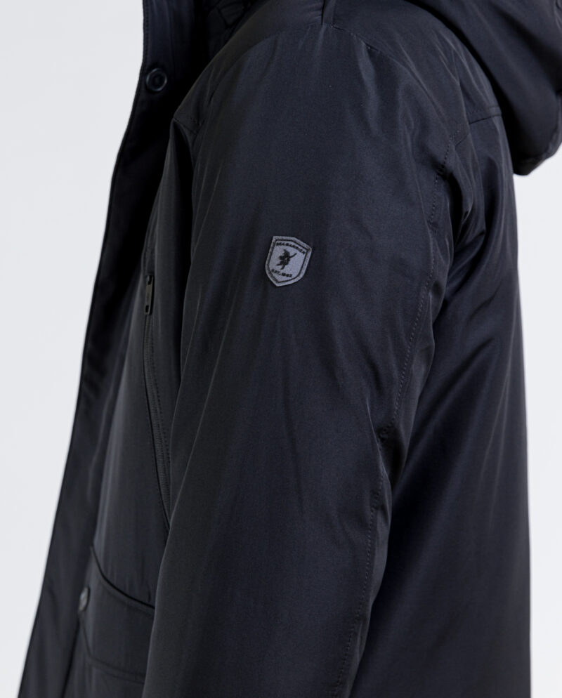 Black Puffer Jacket SEA BARRIER