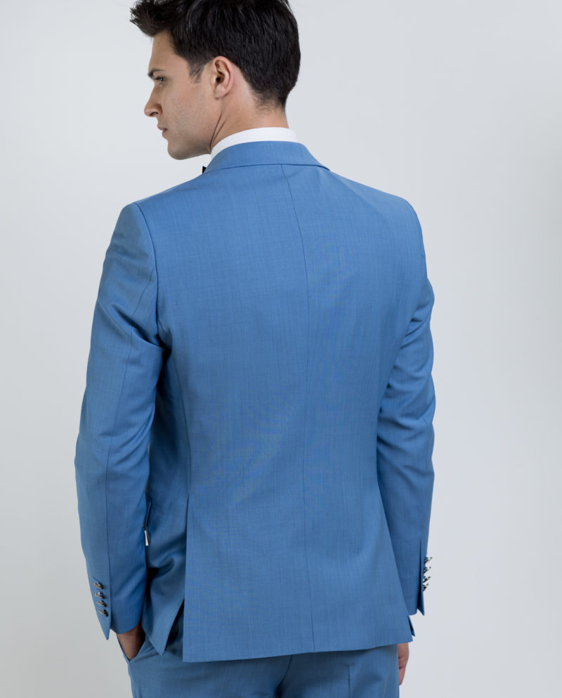 Κοστούμι Γαλάζιο Slim Fit, VERSACE 19V69