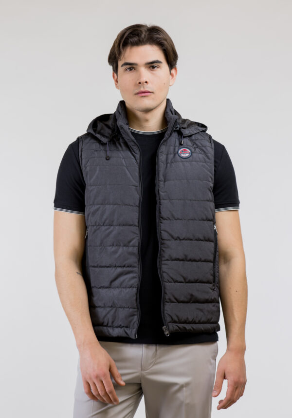 Grey Padded Gillet NEW COMPANY