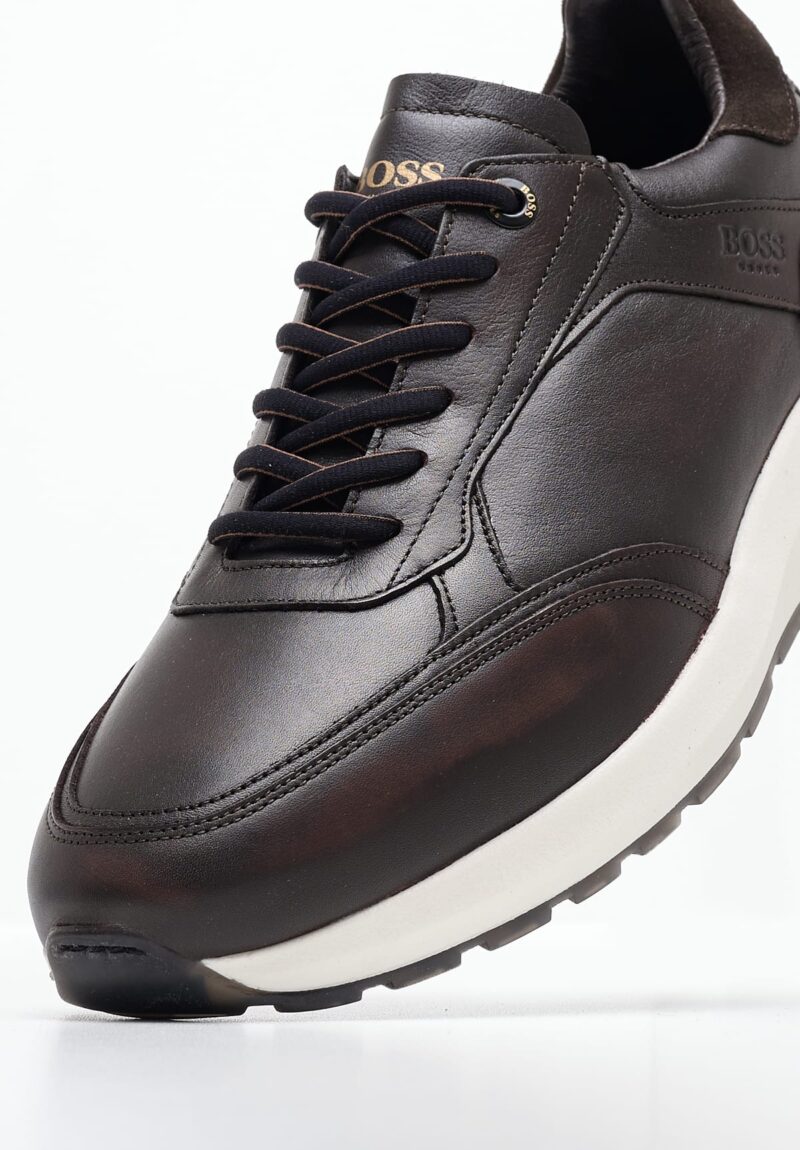 Leather Sneakers BOSS SHOES