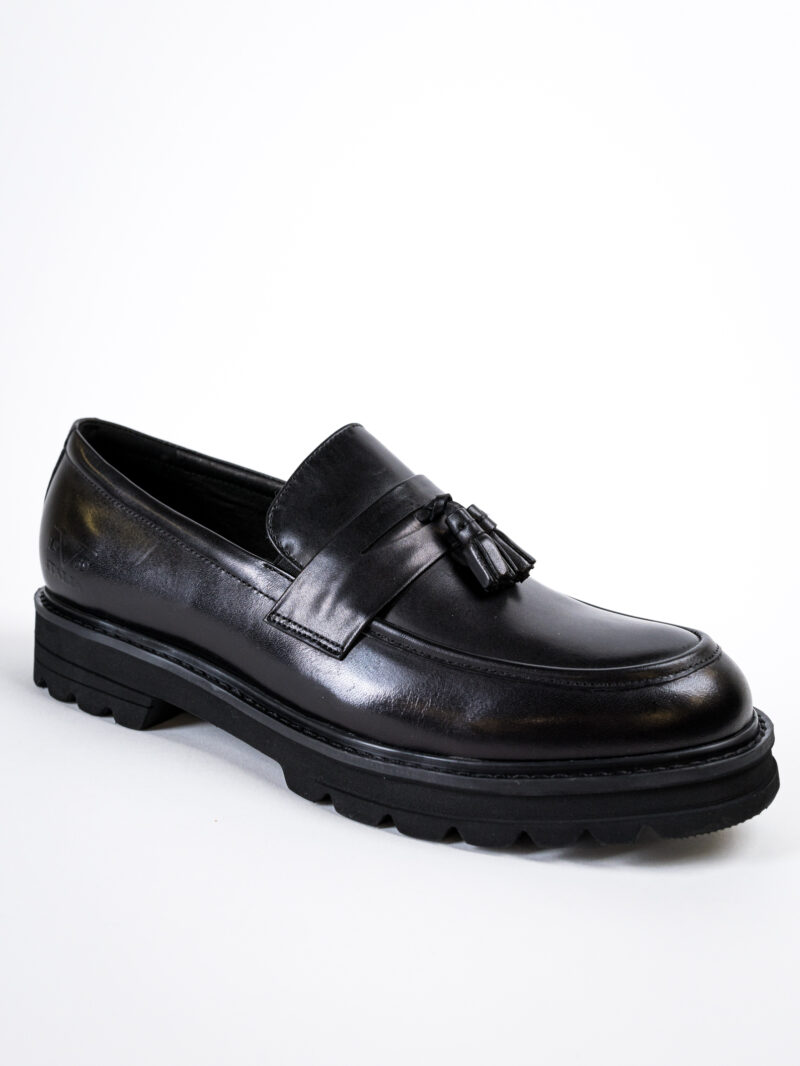 Παπούτσι Μαύρο Loafer VERSACE 19V69