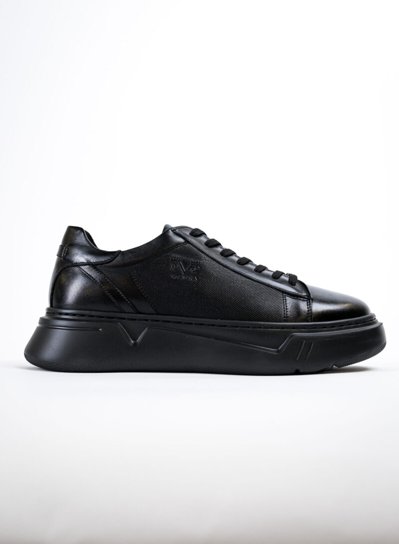 Παπούτσι Sneaker Δέρμα Μαύρο VERSACE 19V69