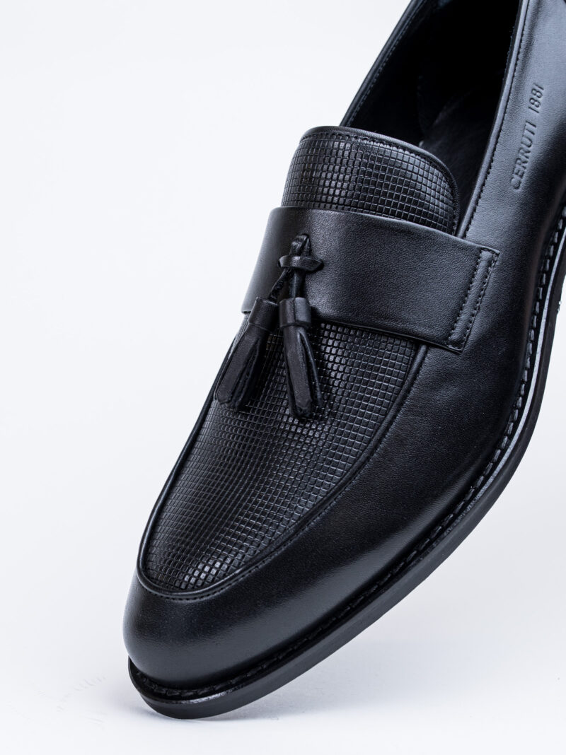 Παπούτσι Loafer Μαύρο, CERRUTI 1881