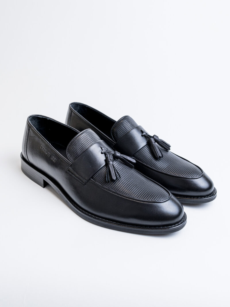 Παπούτσι Loafer Μαύρο, CERRUTI 1881