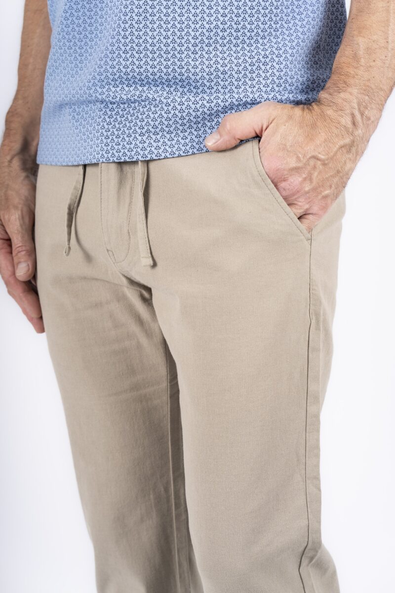 Παντελόνι Λινό Χακί Juno Pants, PRE END