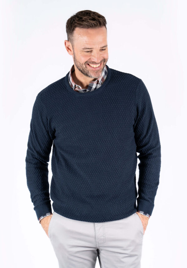 Μπλούζα Μπλε Λαιμόκοψη Ludwig, PRE END