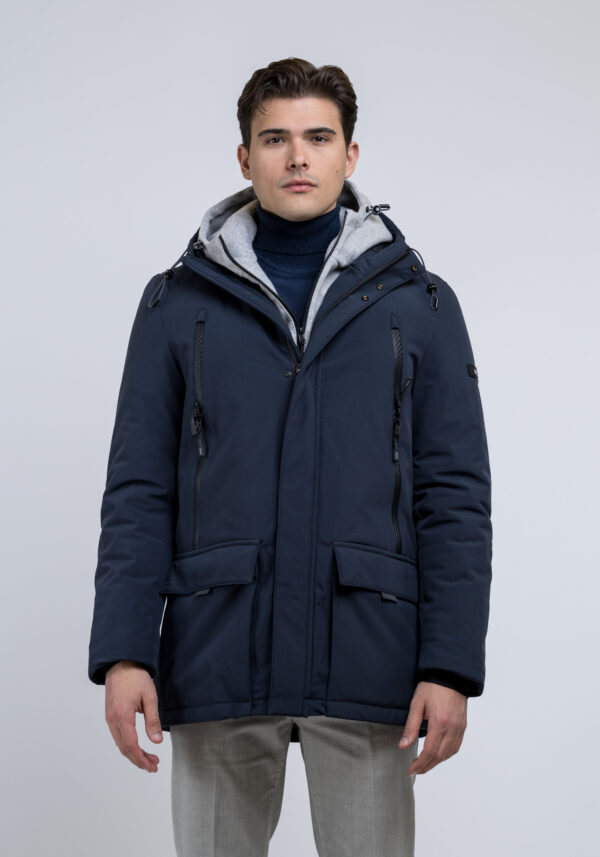 Μπουφάν Μακρύ Μπλε, YES ZEE