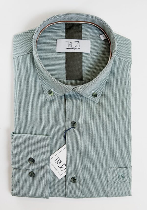 Πουκάμισο Μέντα Regular Fit, TRUZI