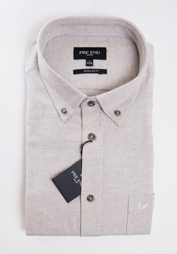 Πουκάμισο Μπεζ Barny, PRE END