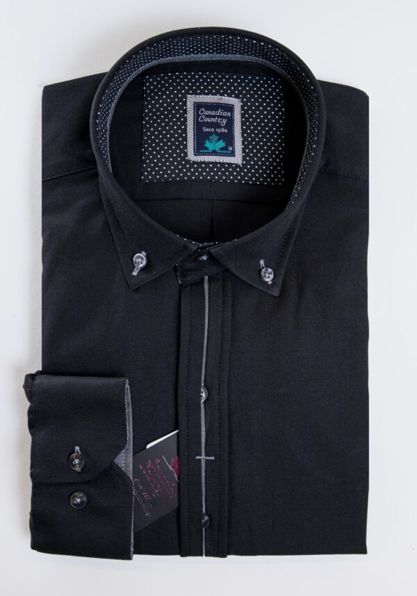 &Pi;&omicron;&upsilon;&kappa;ά&mu;&iota;&sigma;&omicron; &Mu;&alpha;ύ&rho;&omicron; Regular Fit, CANADIAN