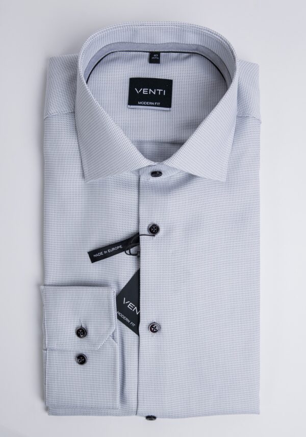 Πουκάμισο Γκρί Με Σχέδια VENTI