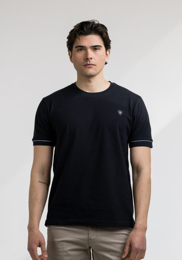 Μπλούζα Λαιμόκοψη Μπλέ, EVERBEST