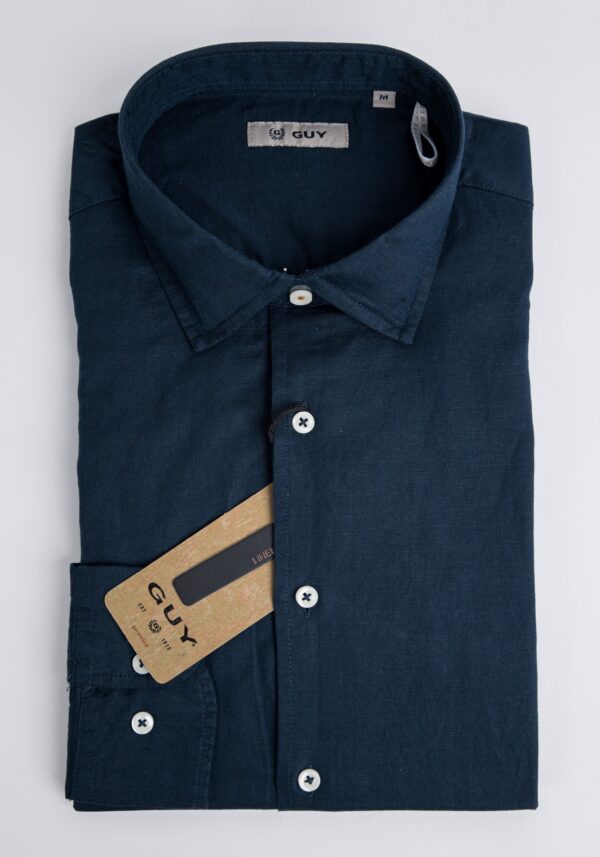 &Pi;&omicron;&upsilon;&kappa;ά&mu;&iota;&sigma;&omicron; &Lambda;&iota;&nu;ό &Mu;&pi;&lambda;&epsilon; Slim Fit, GUY