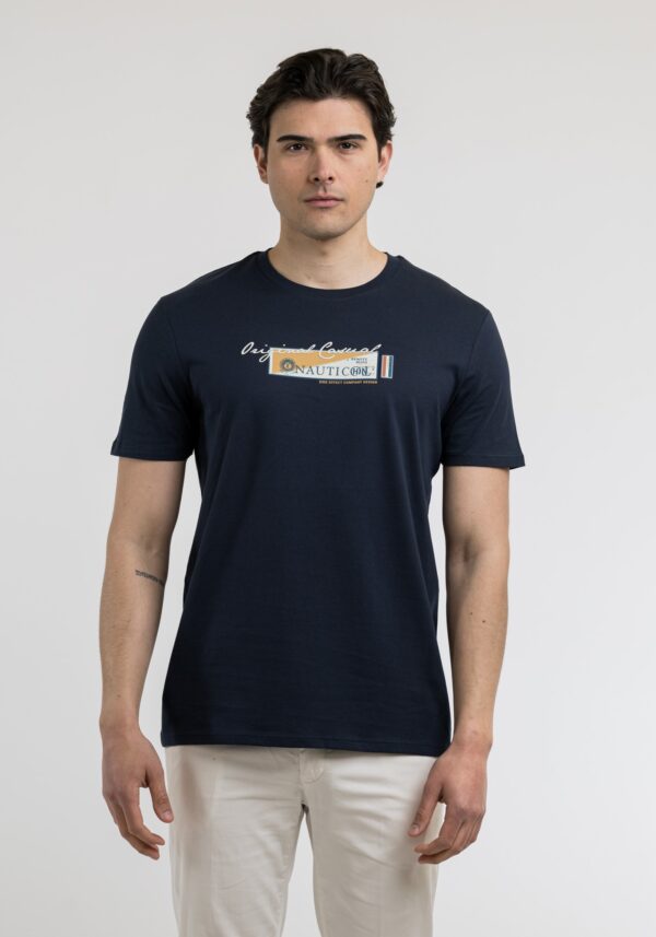 Μπλούζα T-shirt Μπλε, SIDE EFFECT