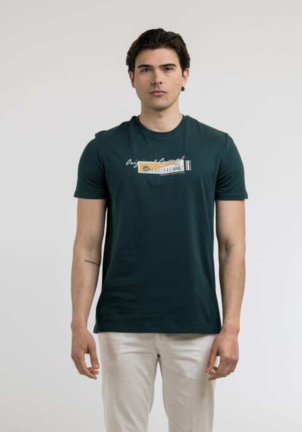 Μπλούζα T-shirt Πράσινη, SIDE EFFECT