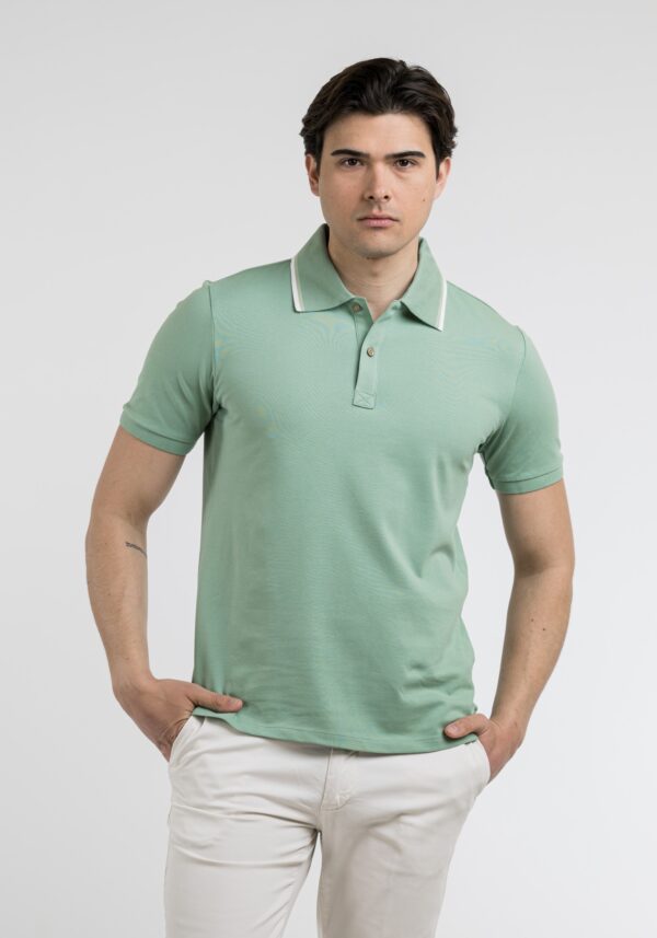 Μπλούζα Πόλο Πικέ Μέντα, YES ZEE