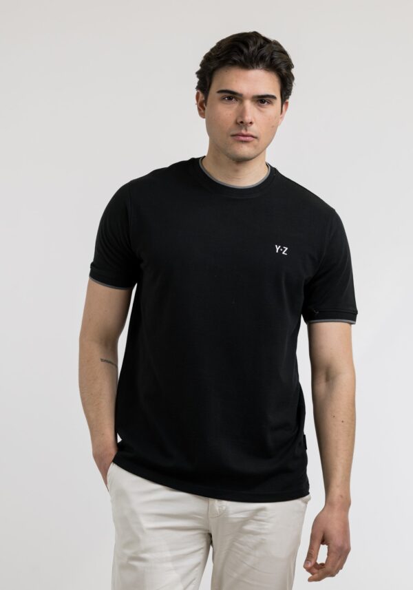 &Mu;&pi;&lambda;&omicron;ύ&zeta;&alpha; T-Shirt &Pi;&iota;&kappa;έ &Mu;&alpha;ύ&rho;&eta;, YES ZEE