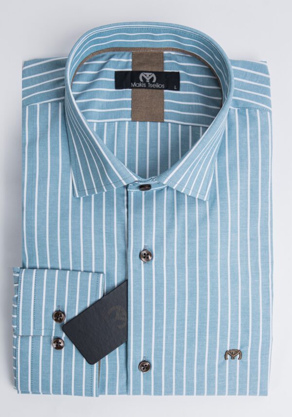 Πουκάμισο Μέντα Ριγέ, ΜAKIS TSELIOS