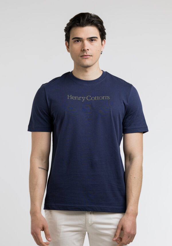 &Mu;&pi;&lambda;&omicron;ύ&zeta;&alpha; Tshirt &Mu;&pi;&lambda;&epsilon;, HENRY COTTON'S