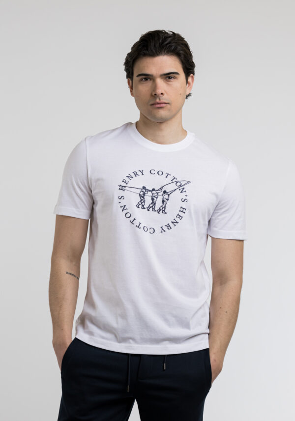 &Mu;&pi;&lambda;&omicron;ύ&zeta;&alpha; Tshirt &Lambda;&epsilon;ύ&kappa;&eta;, HENRY COTTON'S
