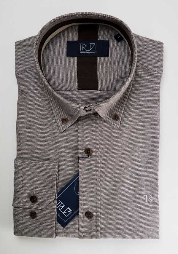 &Pi;&omicron;&upsilon;&kappa;ά&mu;&iota;&sigma;&omicron; &Kappa;&alpha;&phi;έ &Pi;&iota;&kappa;έ Regular Fit, TRUZI